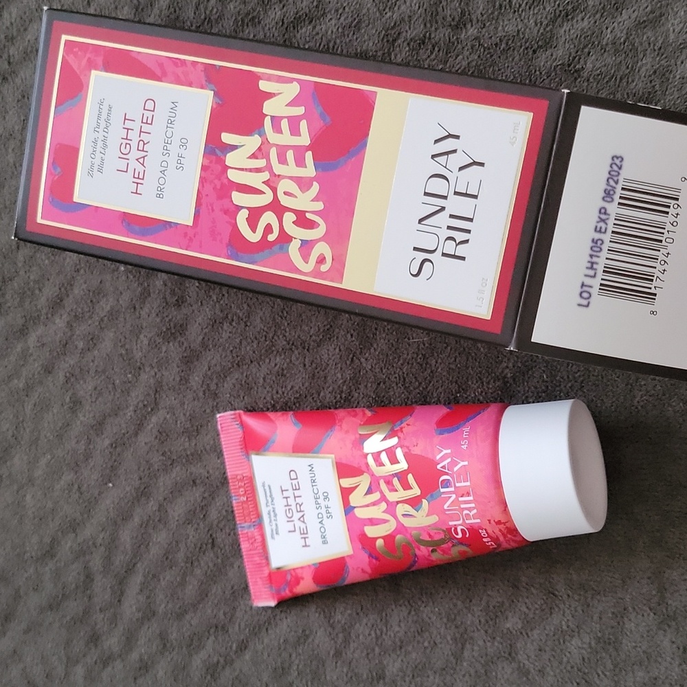 Sunday Riley Sunscreen